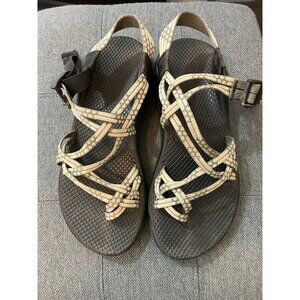 Chaco Black Gray Sandals Size 9